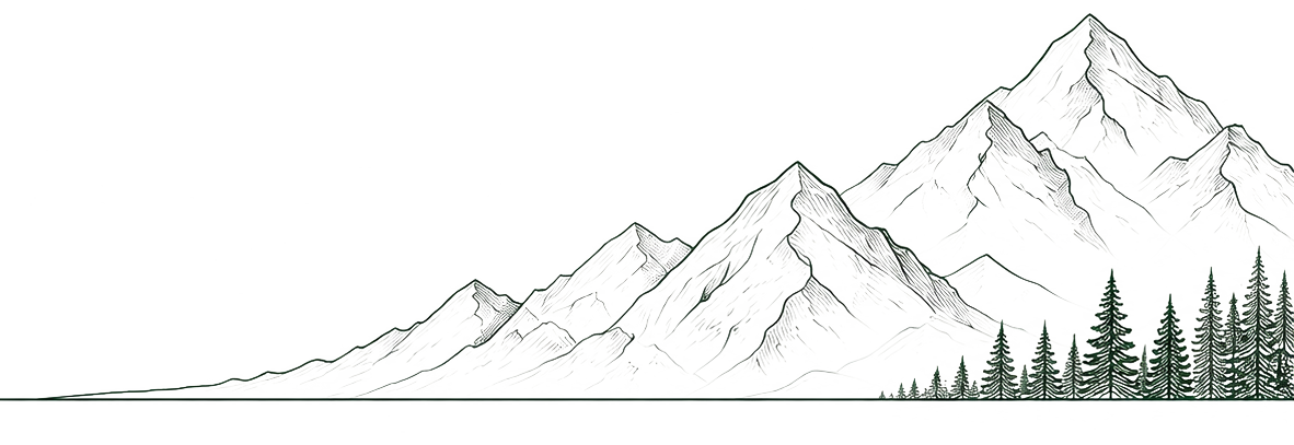 Wander PEO Collective mountain illustration